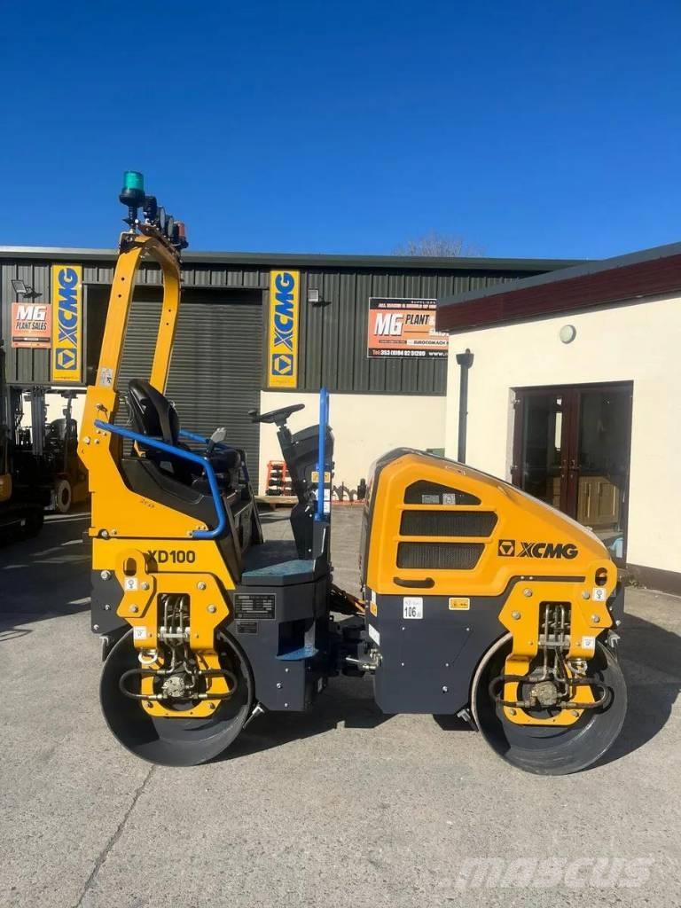 XCMG XD100 Porinių būgnų volai