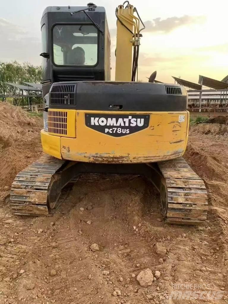 Komatsu PC78US Vikšriniai ekskavatoriai