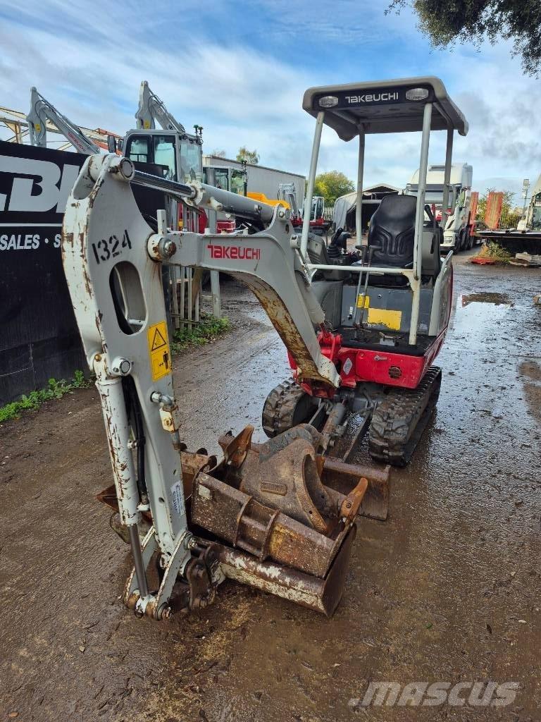 Takeuchi TB 216 Mini ekskavatoriai < 7 t