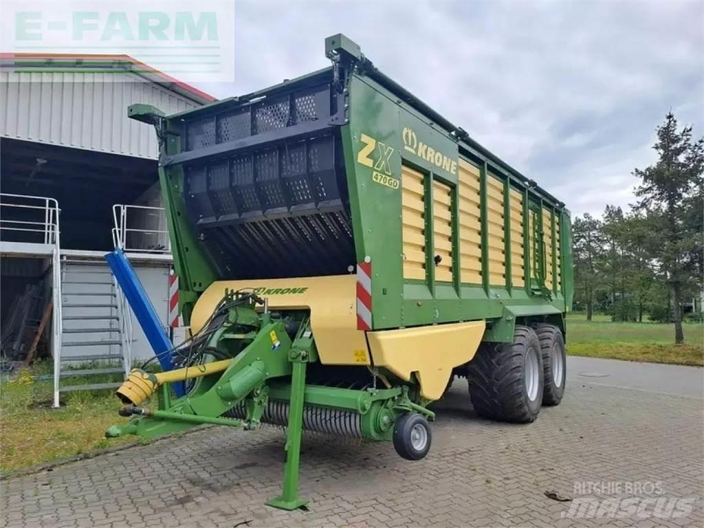 Krone ladewagen Kitos puspriekabės