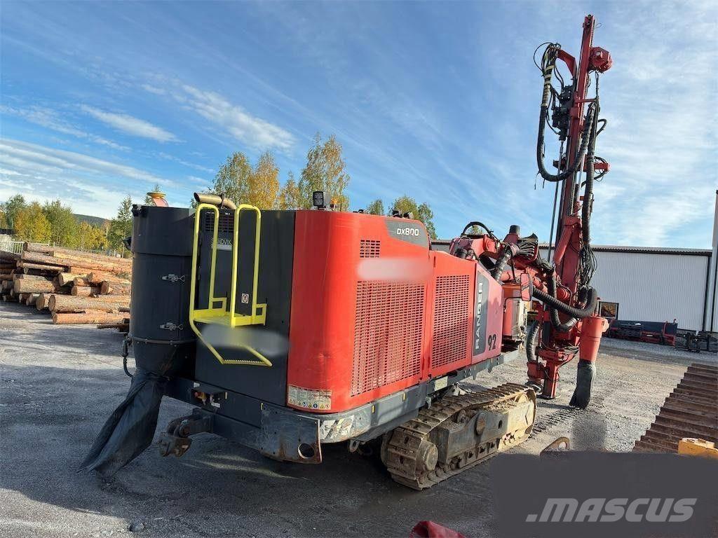 Sandvik DX800 Žemės paviršiaus gręžimo technika
