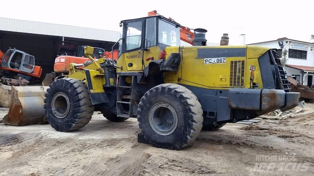 Komatsu WA470-5 Naudoti ratiniai krautuvai