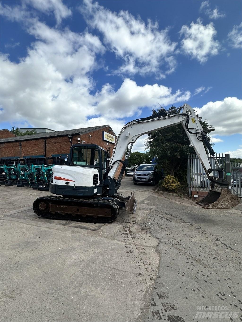 Bobcat E80 Mini ekskavatoriai < 7 t