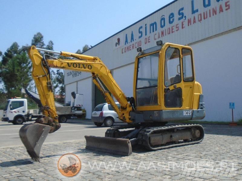 Volvo EC 25 Mini ekskavatoriai < 7 t