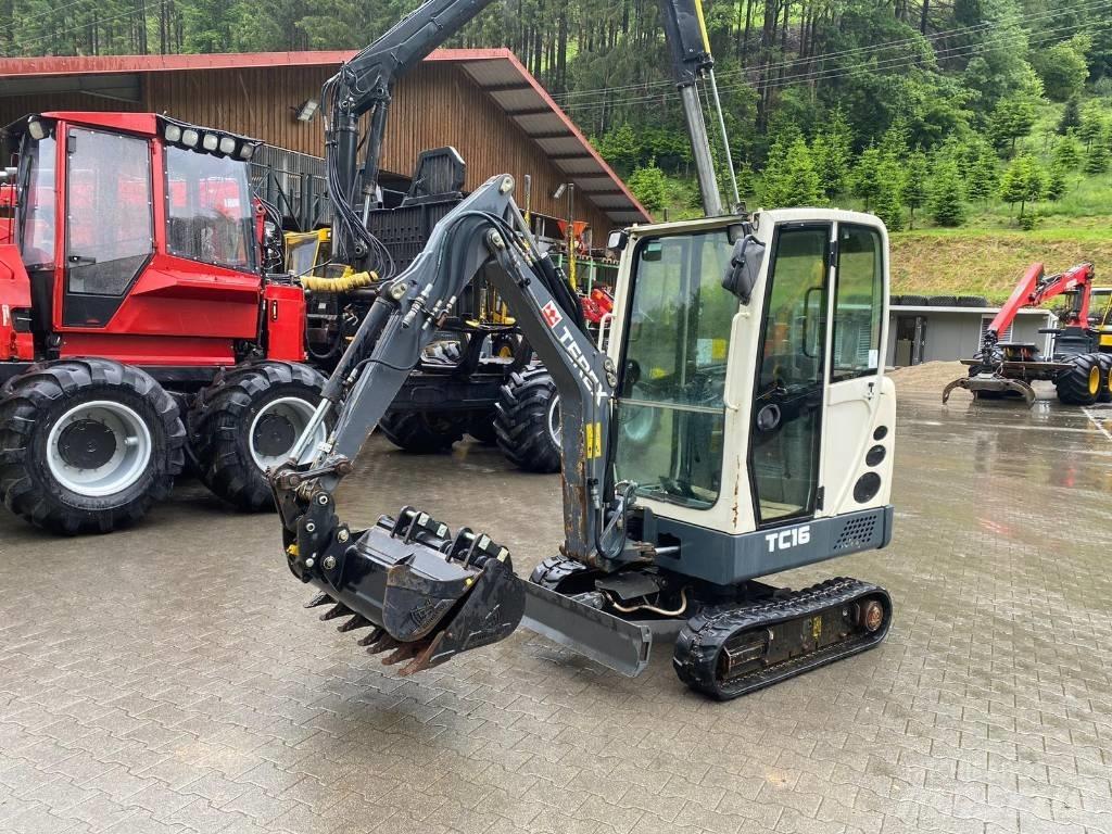 Terex TC 16 Mini ekskavatoriai < 7 t