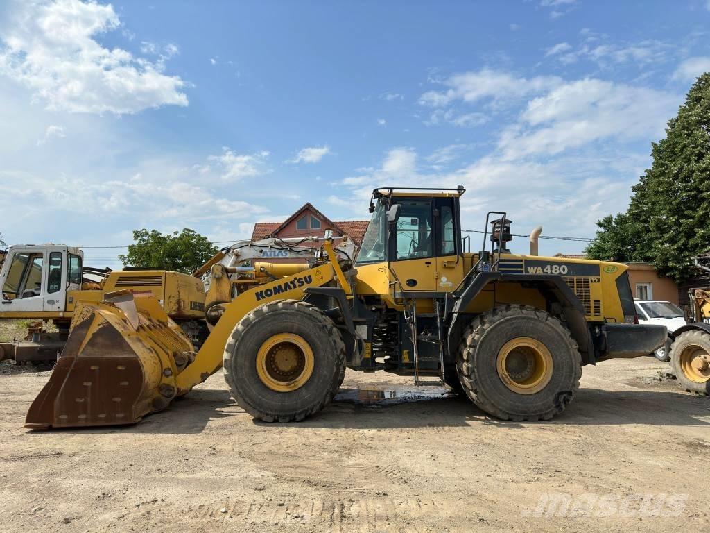 Komatsu WA 480-6 Naudoti ratiniai krautuvai