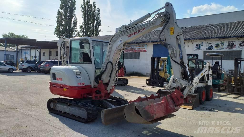Takeuchi TB 240 Mini ekskavatoriai < 7 t