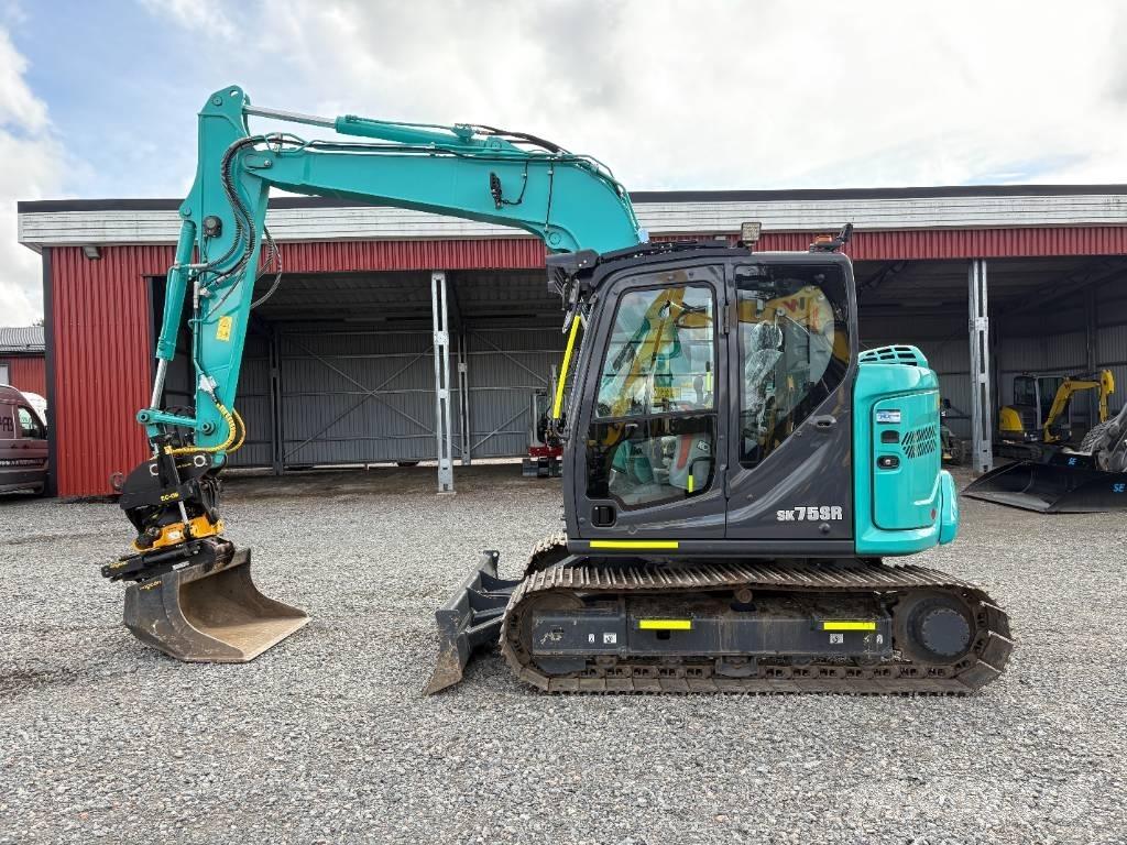 Kobelco SK75SR-7 Vidutinės galios ekskavatoriai 7-12 t