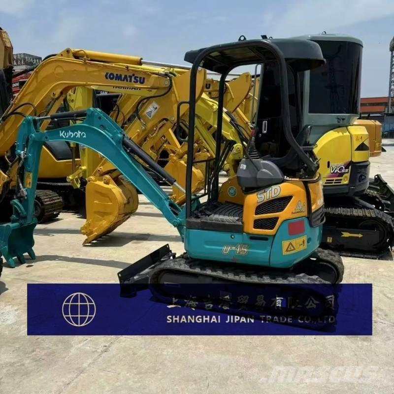 Kubota U 15 Mini ekskavatoriai < 7 t