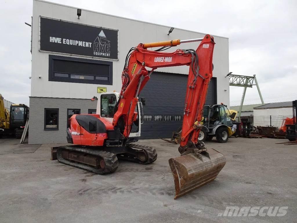 Kubota KX080-3 Mini ekskavatoriai < 7 t