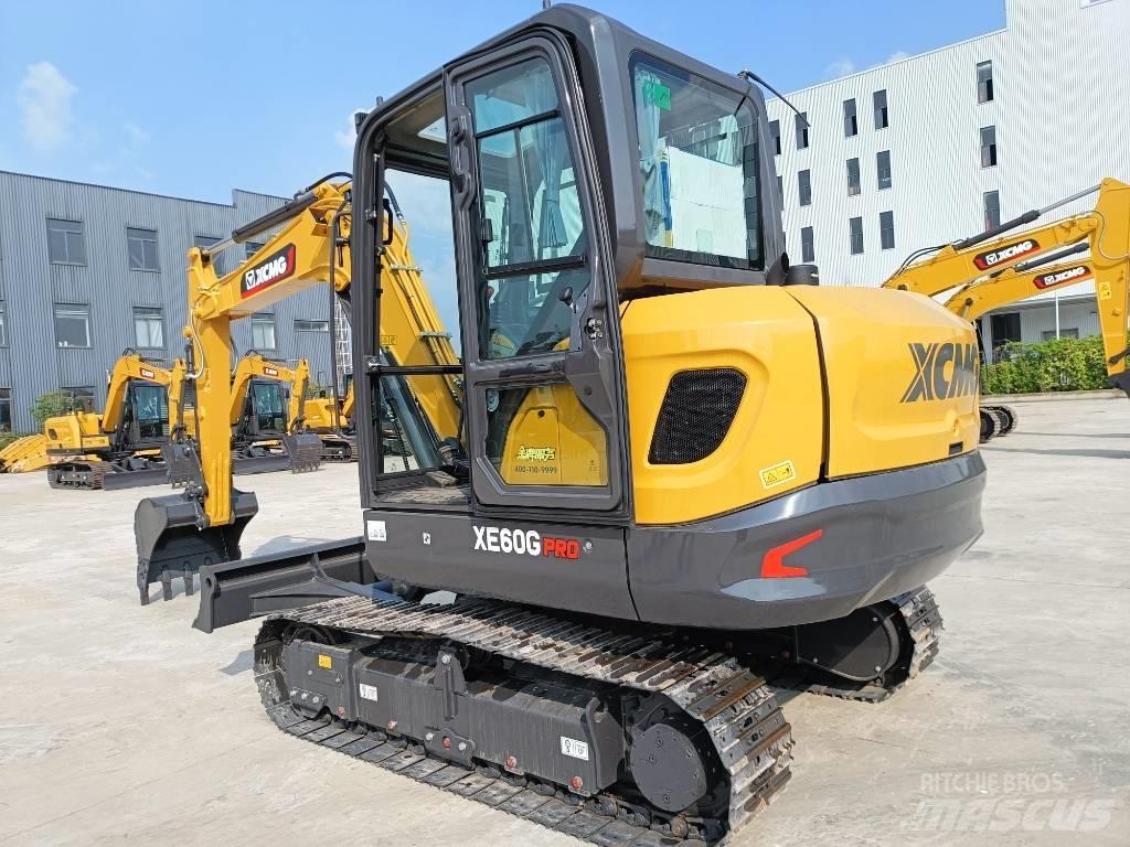 XCMG XE60G Vikšriniai ekskavatoriai