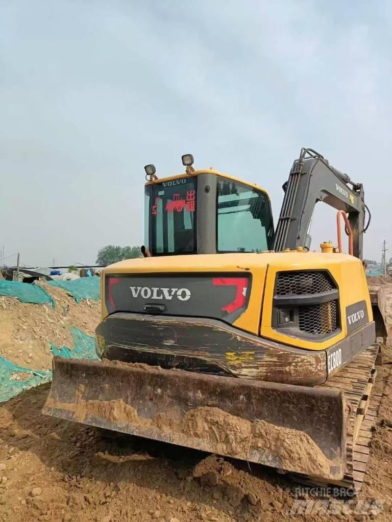 Volvo 80D Vikšriniai ekskavatoriai