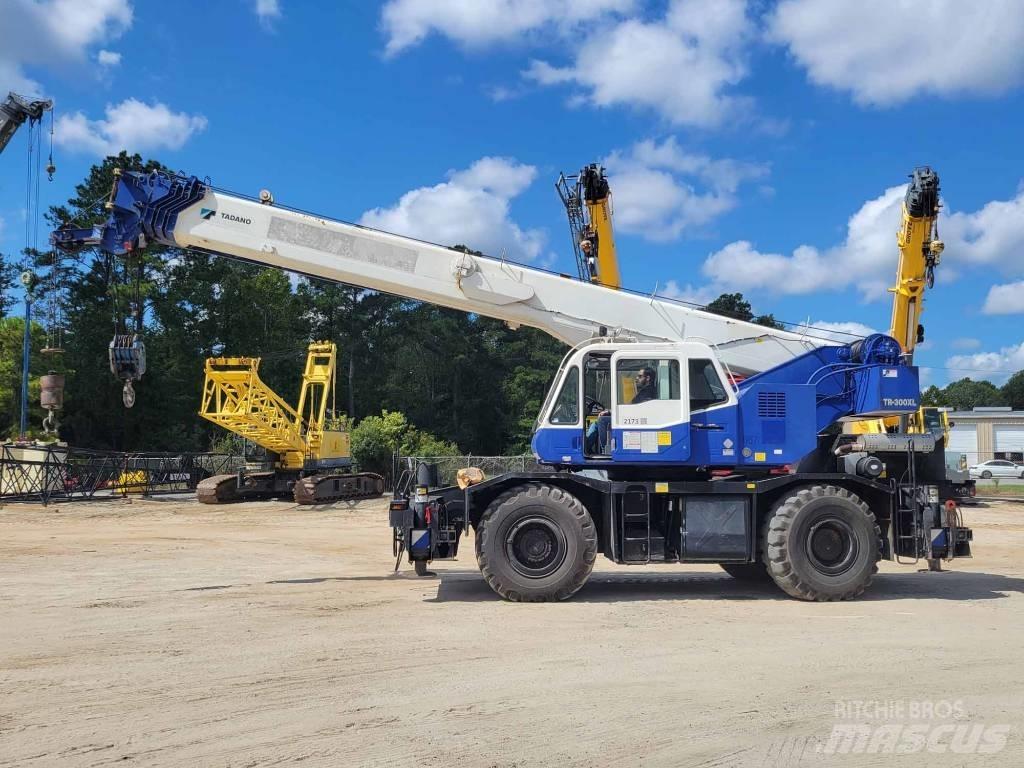 Tadano TR 300 XL-4 Neapdoroto reljefo kranai