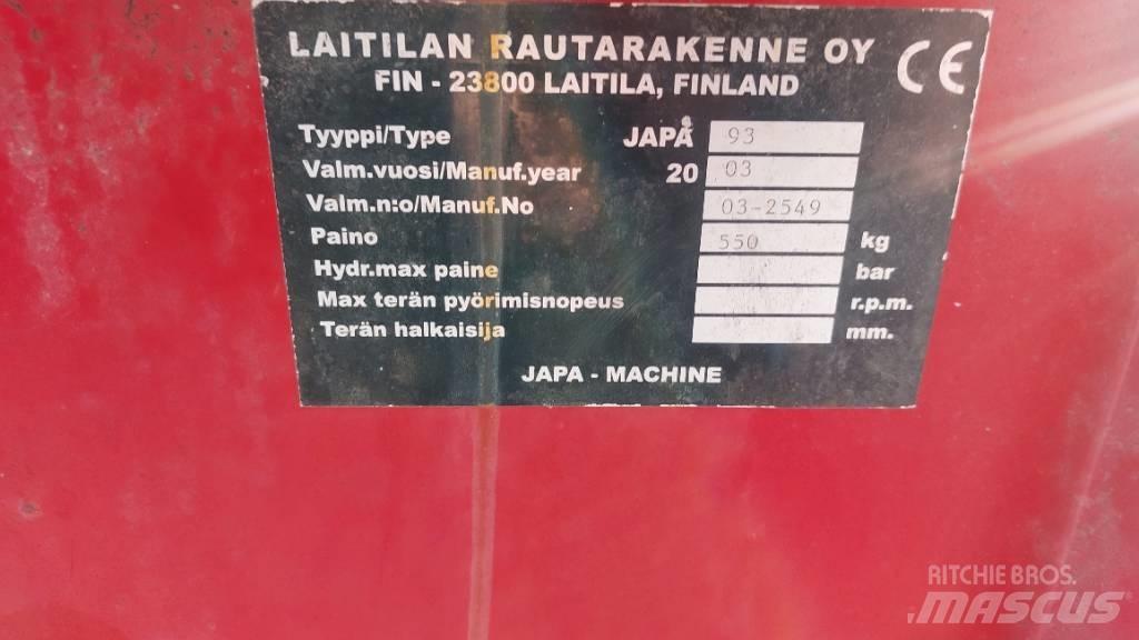 Japa 93 Medžių skaldymo, pjovimo ir lupimo įrengimai