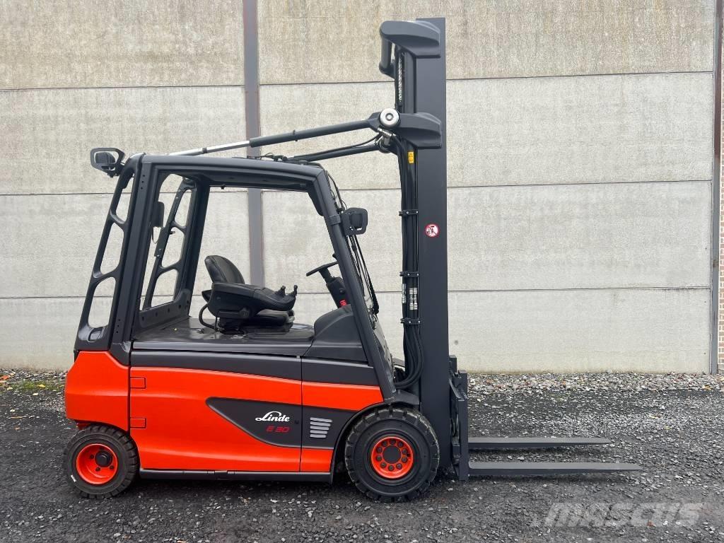 Linde E30L-01 Elektriniai šakiniai krautuvai