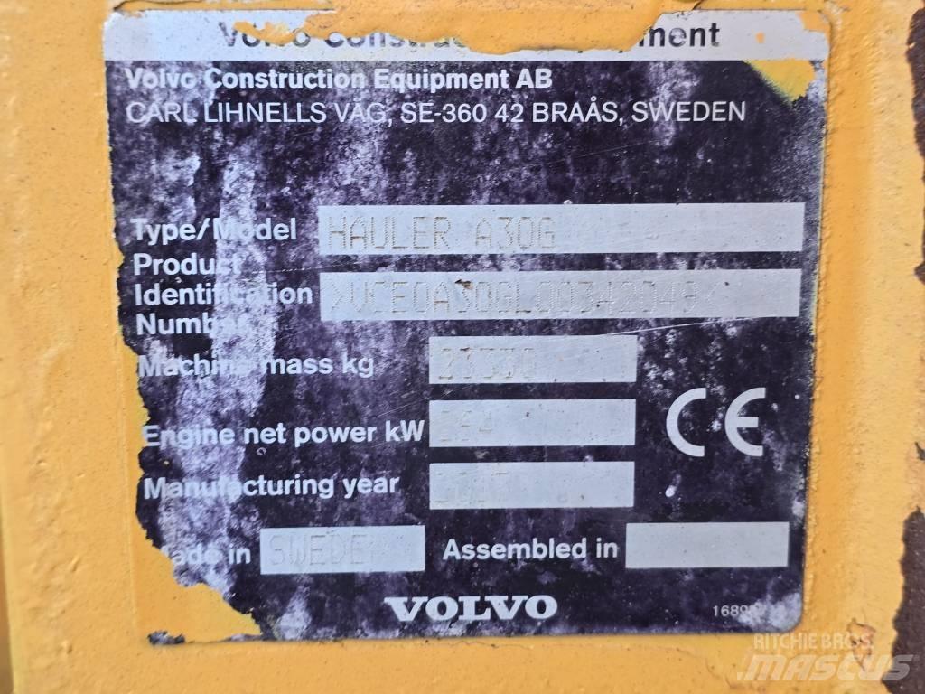 Volvo A30G Karjeriniai savivarčiai