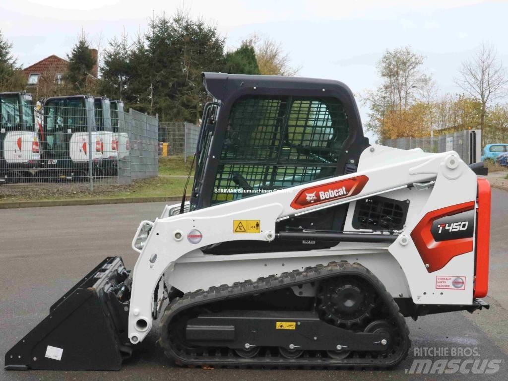 Bobcat T 450 Krautuvai su šoniniu pasukimu