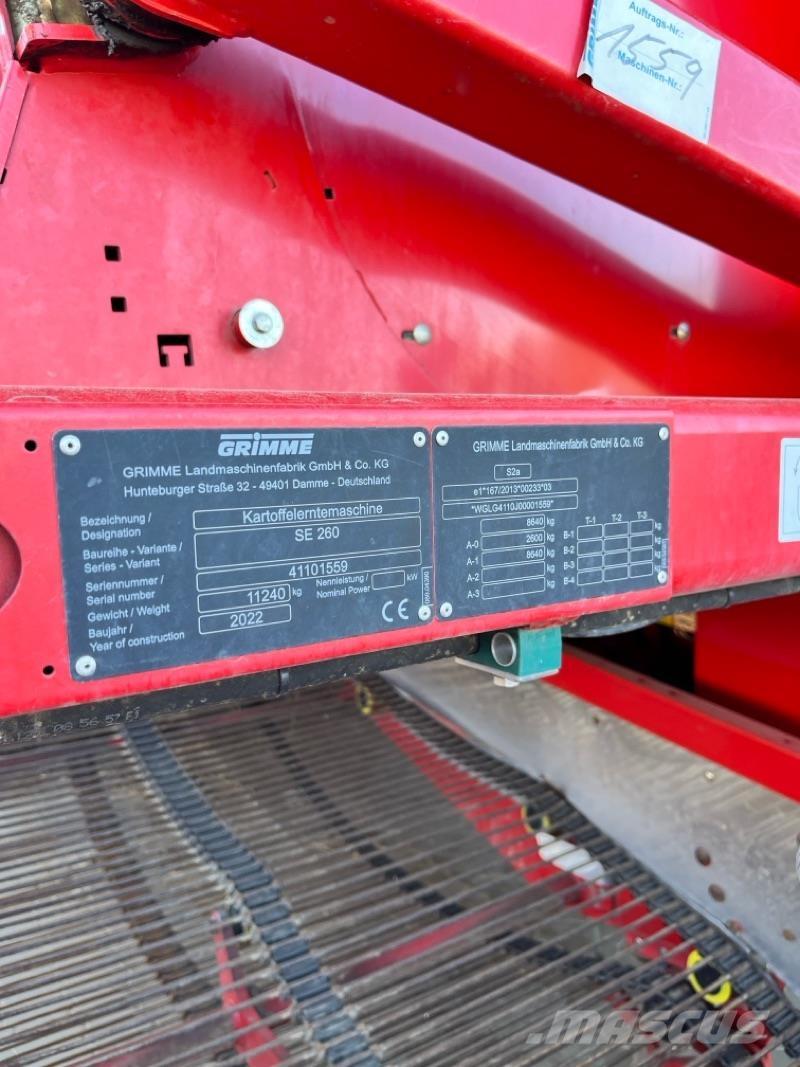 Grimme SE260 Žemės ūkis - Kita