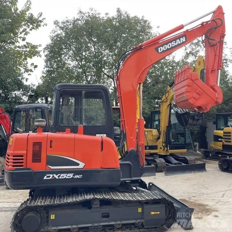 Doosan DX 55-9C Mini ekskavatoriai < 7 t