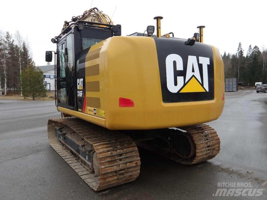 CAT 316 F Vikšriniai ekskavatoriai