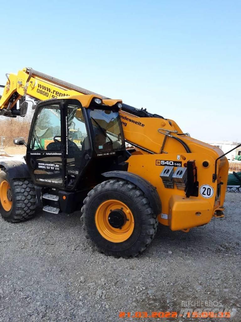 JCB 540-140 Teleskopiniai krautuvai