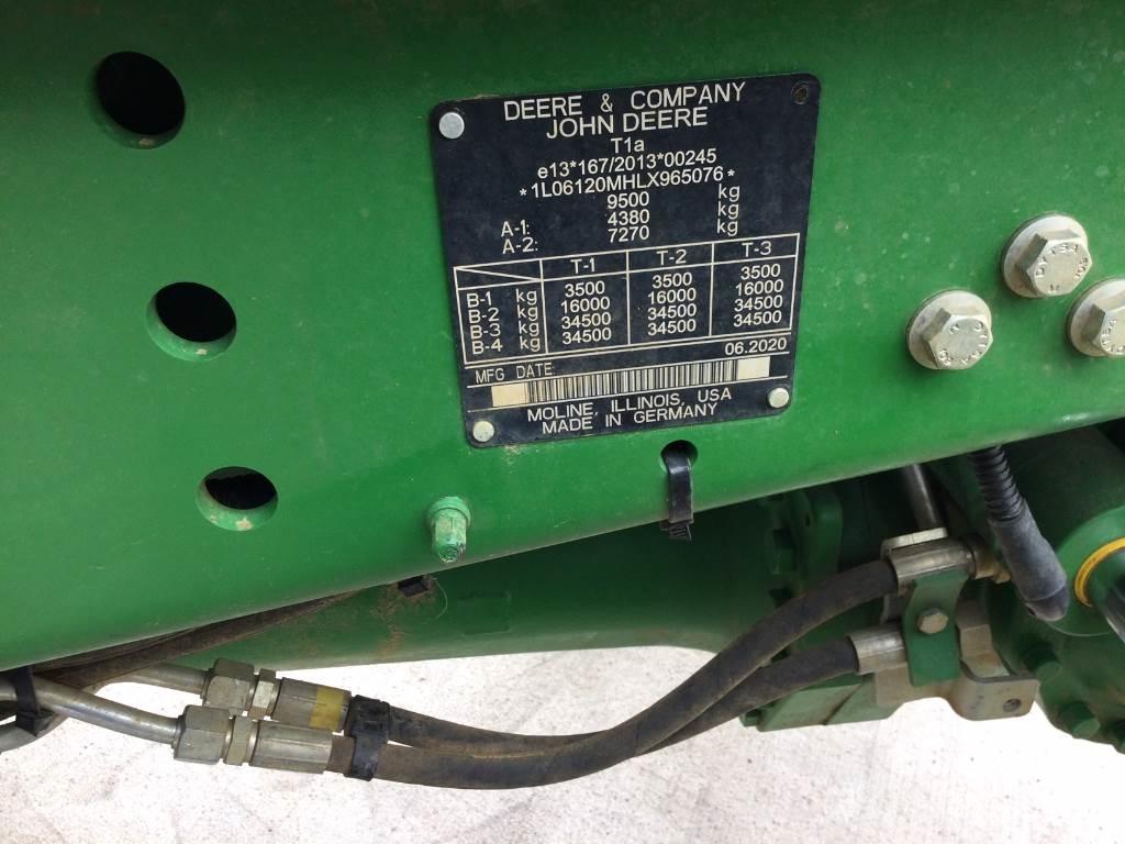 John Deere 6120M Traktoriai
