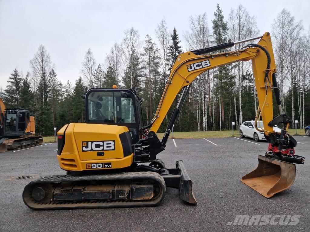 JCB 90 Z-1 Vidutinės galios ekskavatoriai 7-12 t