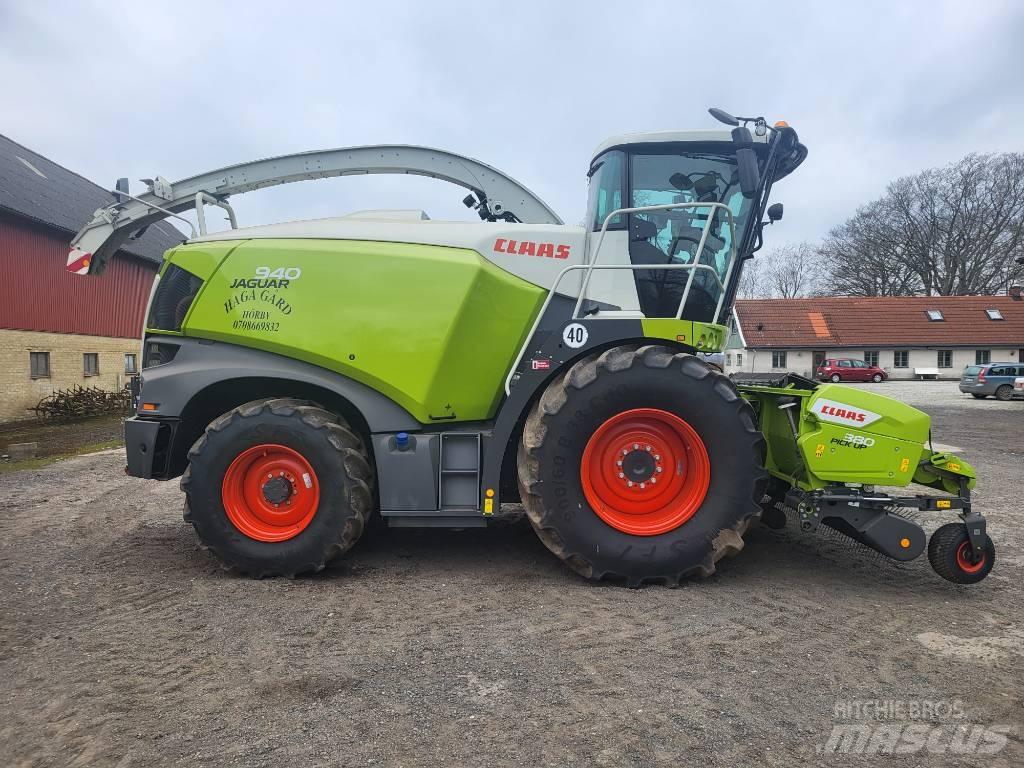 CLAAS Jaguar 940 Pašarų ruošimo technika