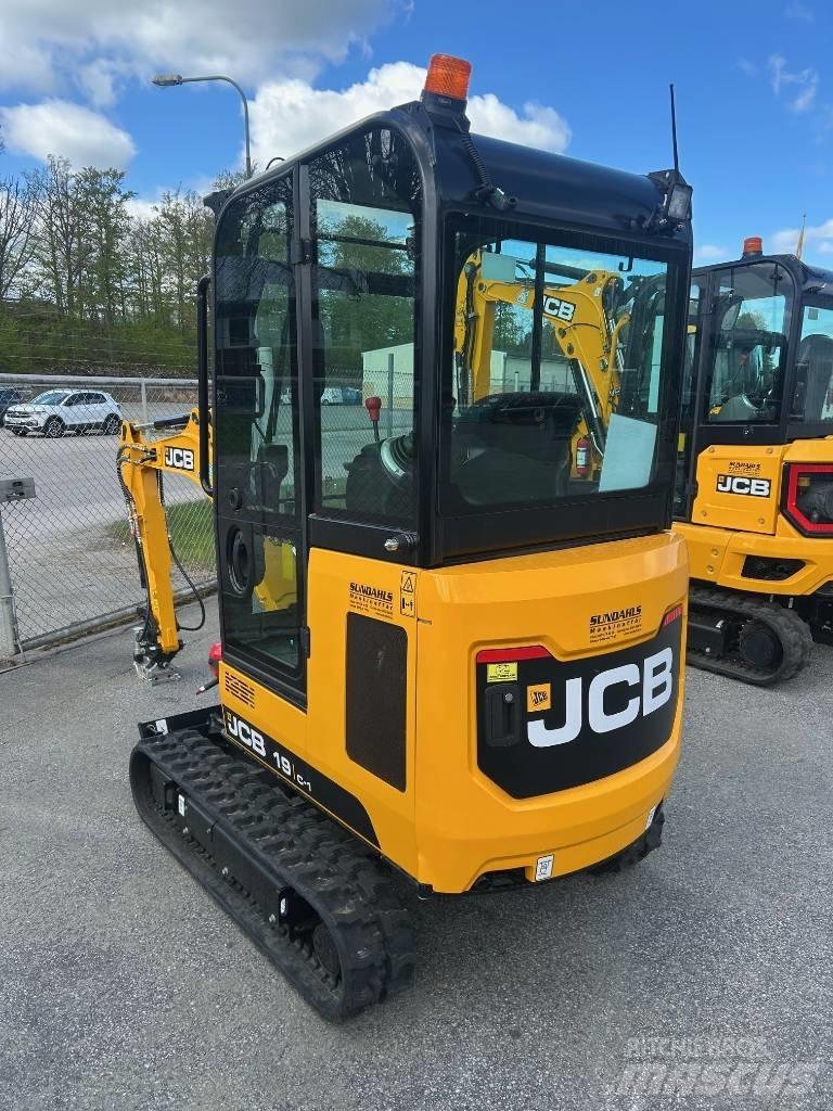 JCB 19 C Mini ekskavatoriai < 7 t