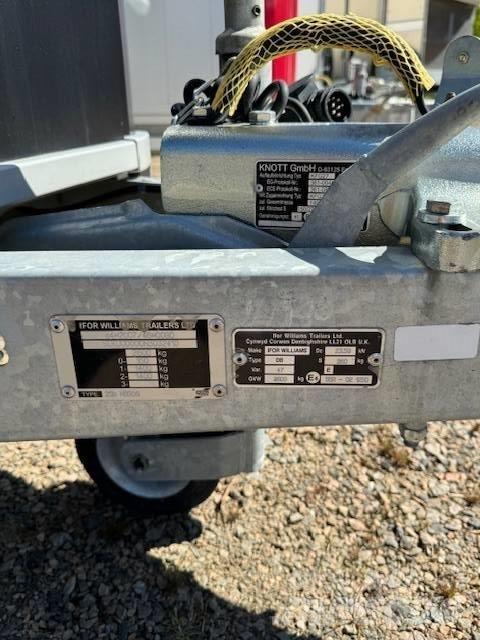 Ifor Williams HB 506 Puspriekabės gyvuliams