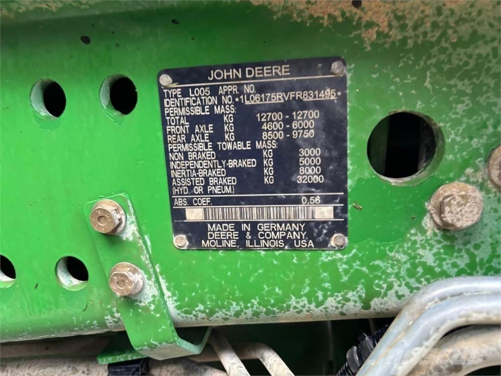 John Deere 6175R Traktoriai