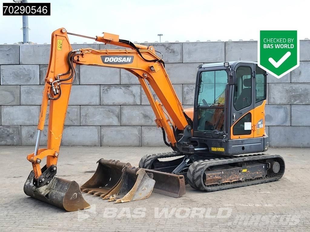 Doosan DX63-3 Mini ekskavatoriai < 7 t
