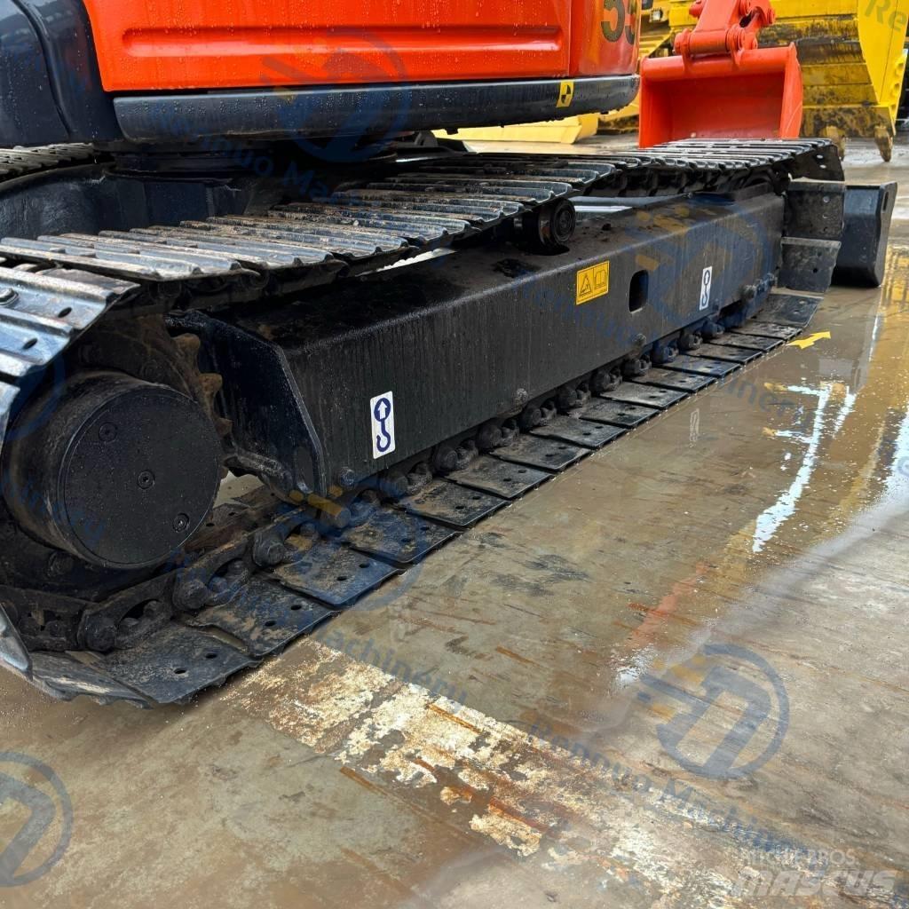Hitachi ZX 55 Mini ekskavatoriai < 7 t
