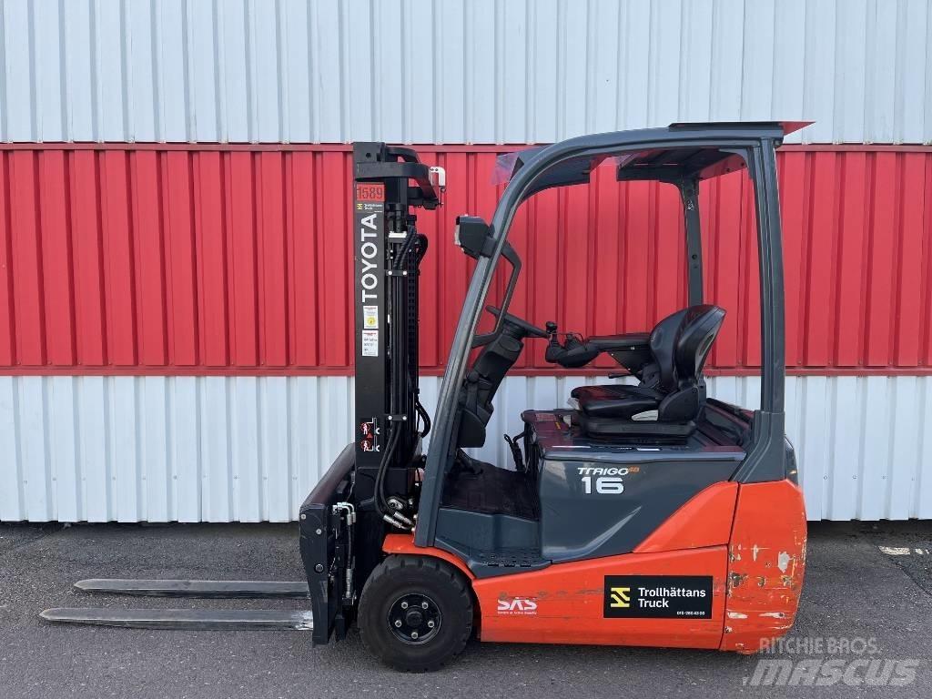 Toyota 8 FBEKT 16 Elektriniai šakiniai krautuvai