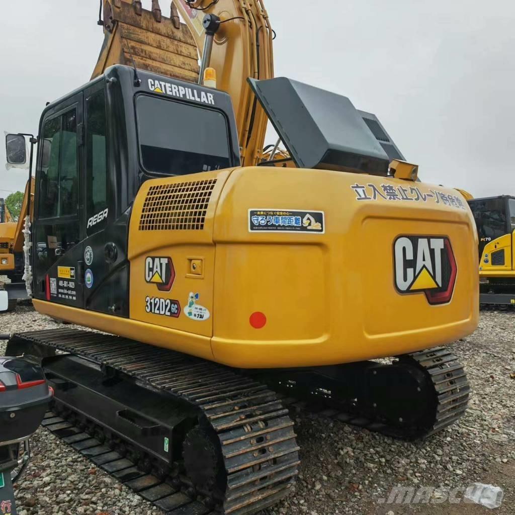 CAT 312 D2 GC Vikšriniai ekskavatoriai