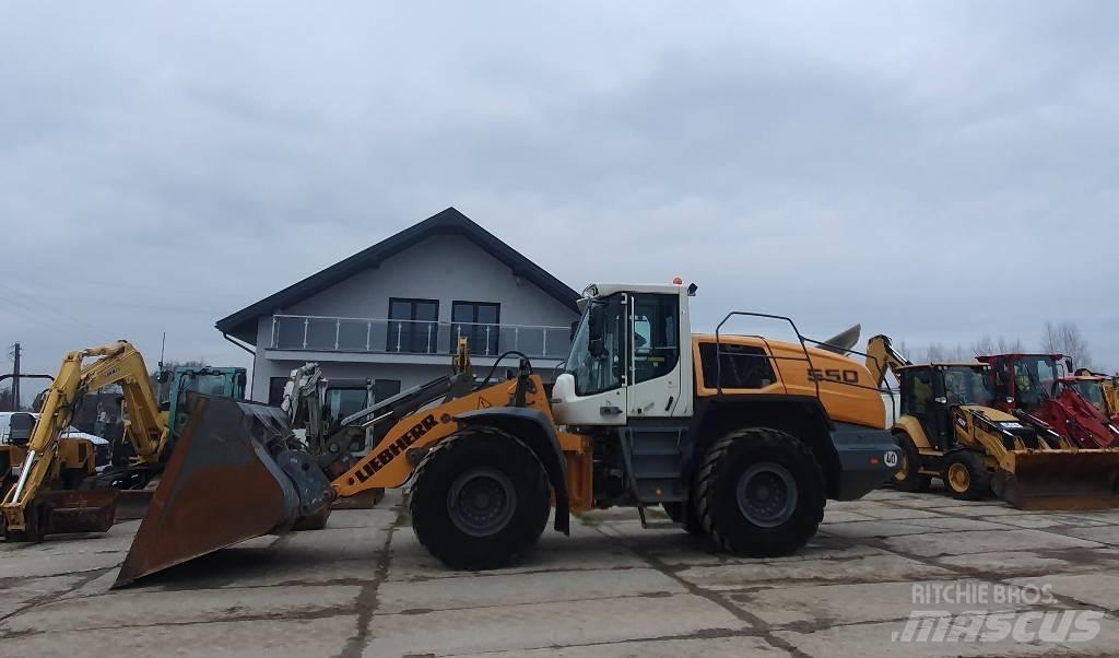 Liebherr L550 xpower Naudoti ratiniai krautuvai