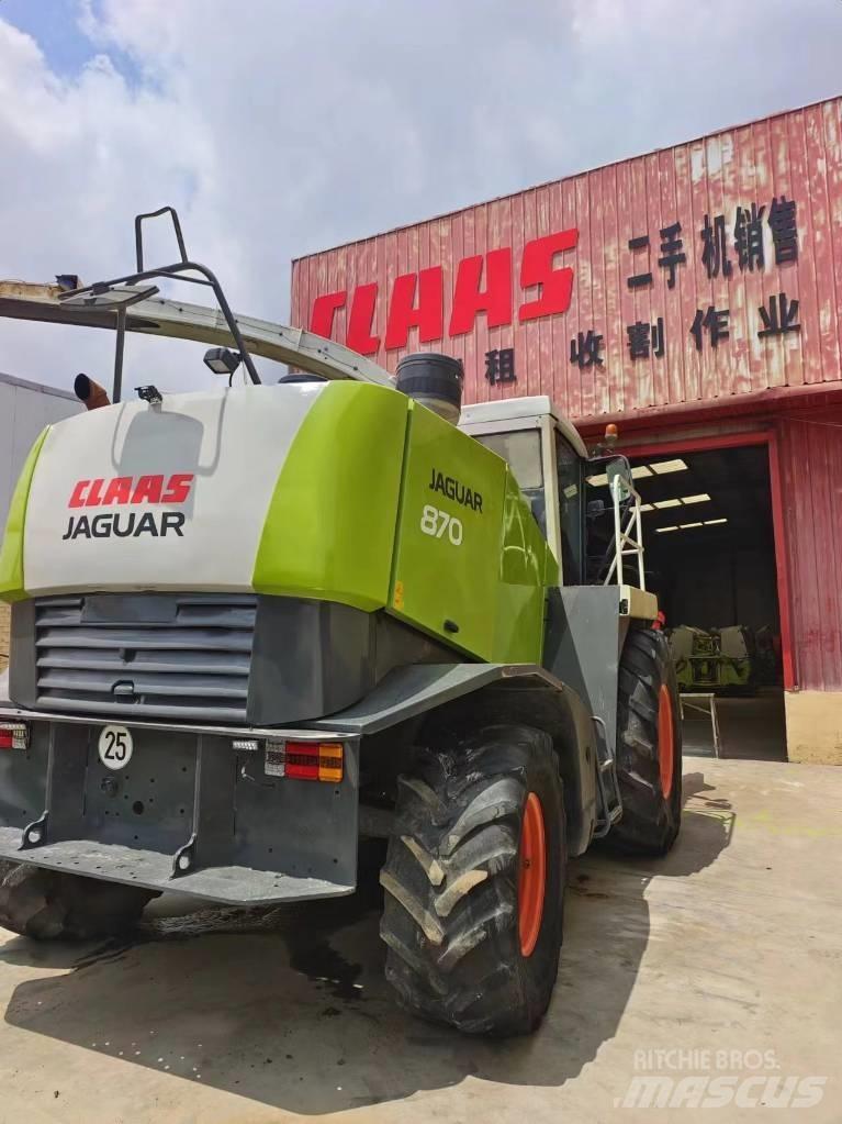 CLAAS Jaguar 870 Pašarų ruošimo technika