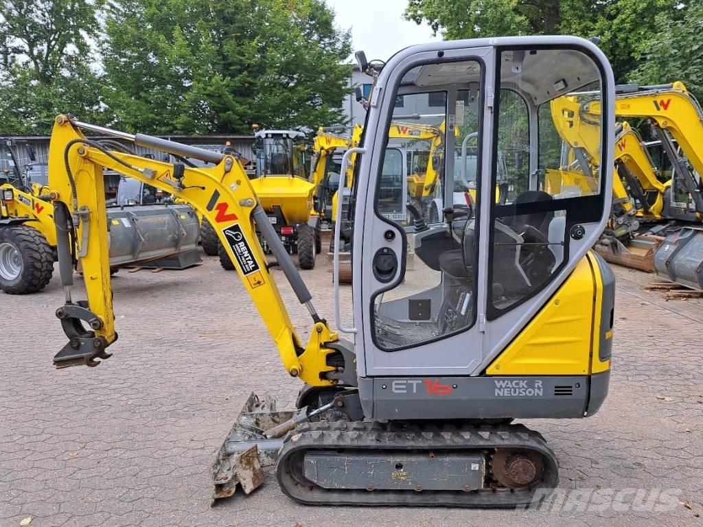 Wacker Neuson ET16 Vikšriniai ekskavatoriai