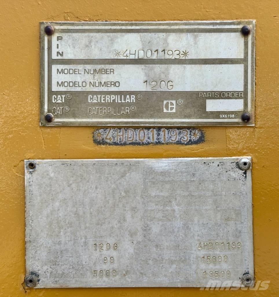 CAT 120 G Greideriai
