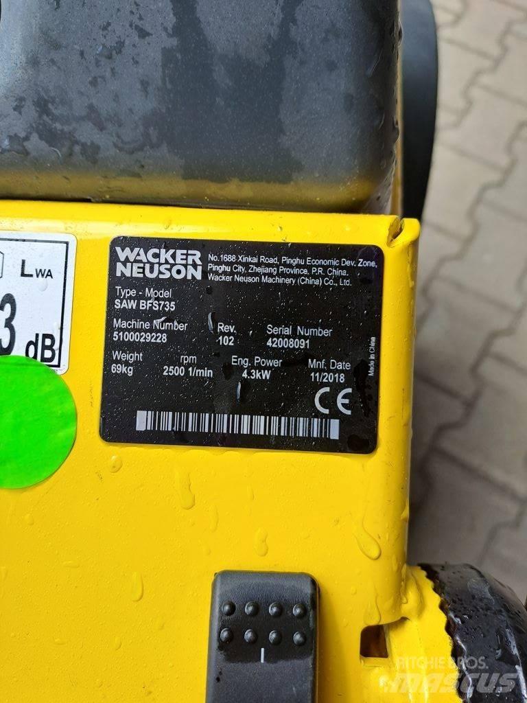 Wacker Neuson BFS735 Akmens ir betono pjūklai