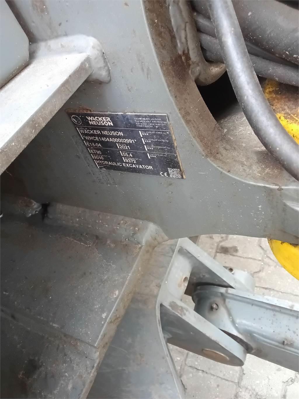 Wacker Neuson ET90 Vikšriniai ekskavatoriai