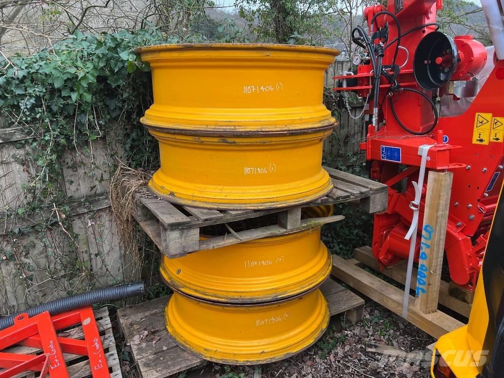 JCB 4 x Wheel Rims Padangos, ratai ir ratlankiai