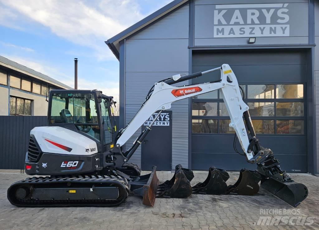 Bobcat E 60 Mini ekskavatoriai < 7 t