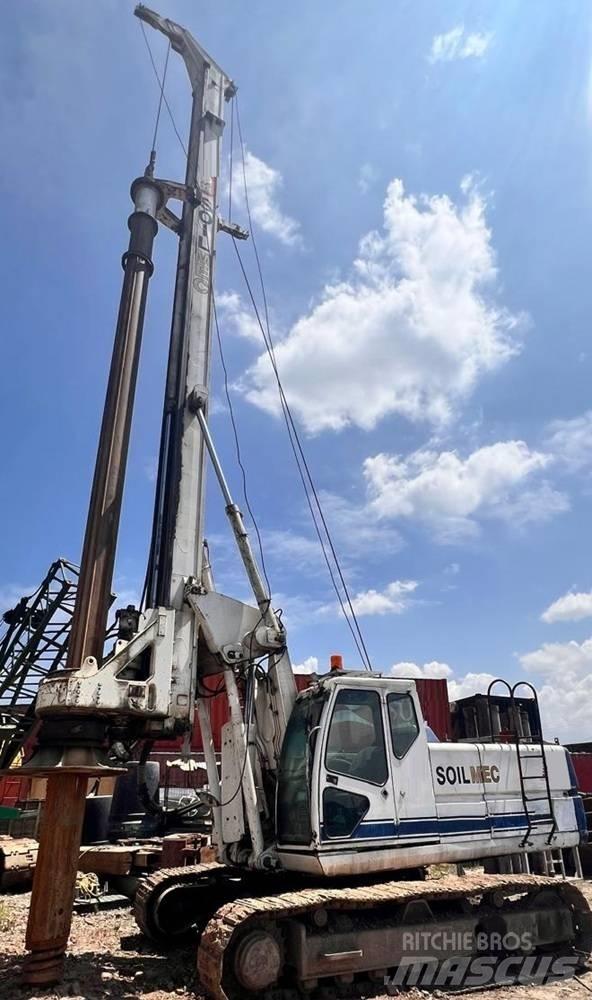 Soilmec R312HD Polių kalimo technika