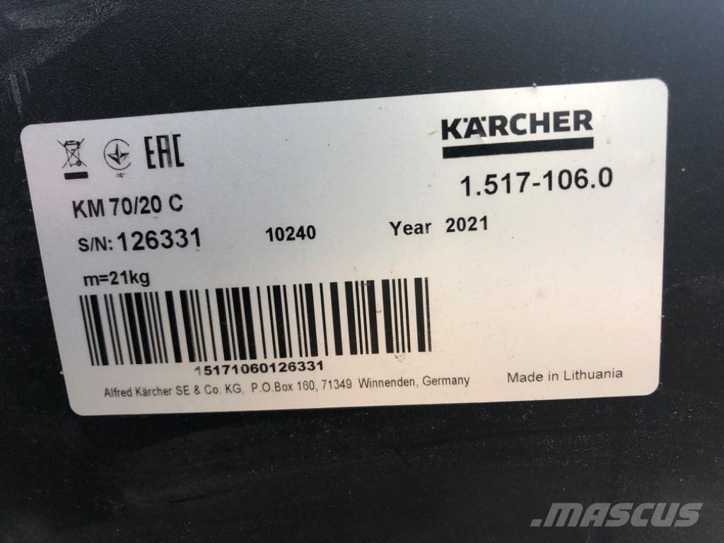 Kärcher KM 70/20 C Šlavimo technika