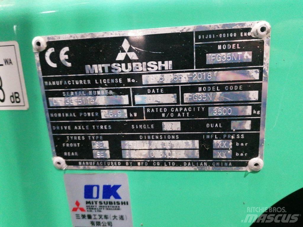 Mitsubishi FG35NT LPG (dujiniai) krautuvai