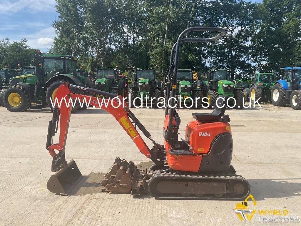 Kubota U 10-3 Mini ekskavatoriai < 7 t