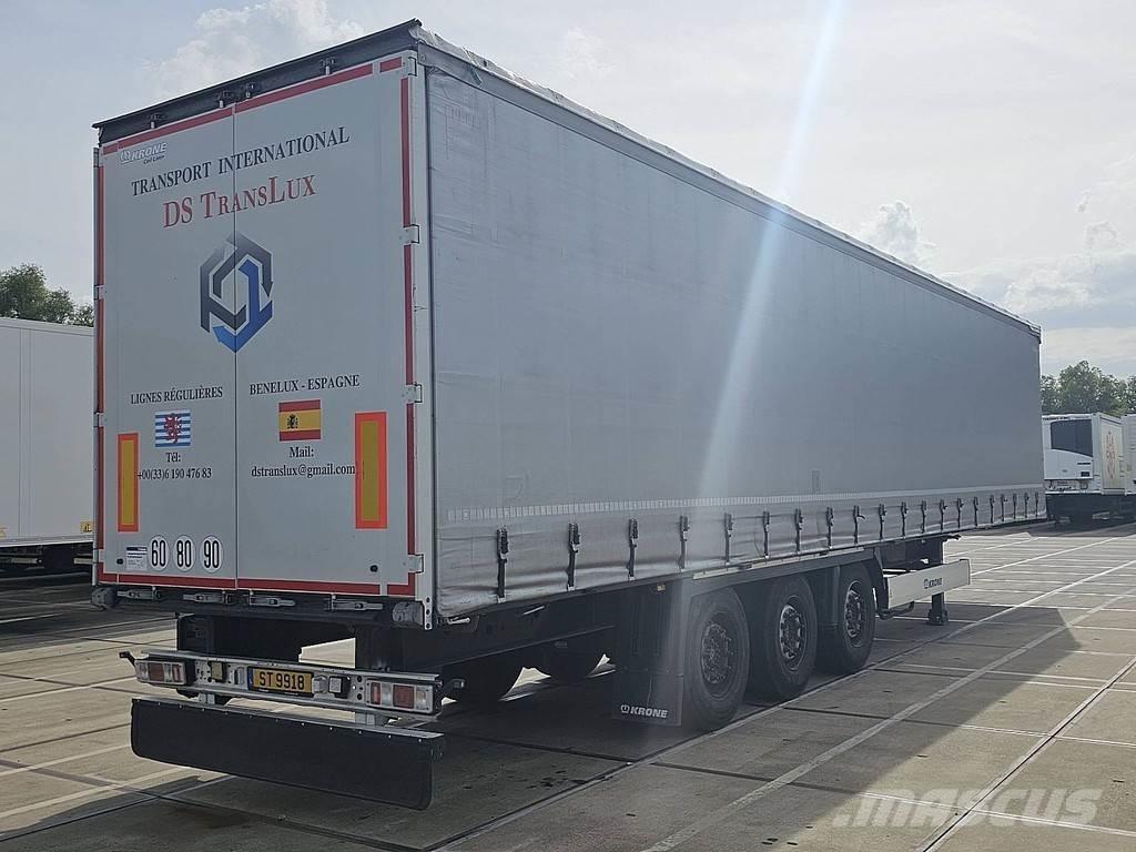 Krone SD Tentinės puspriekabės