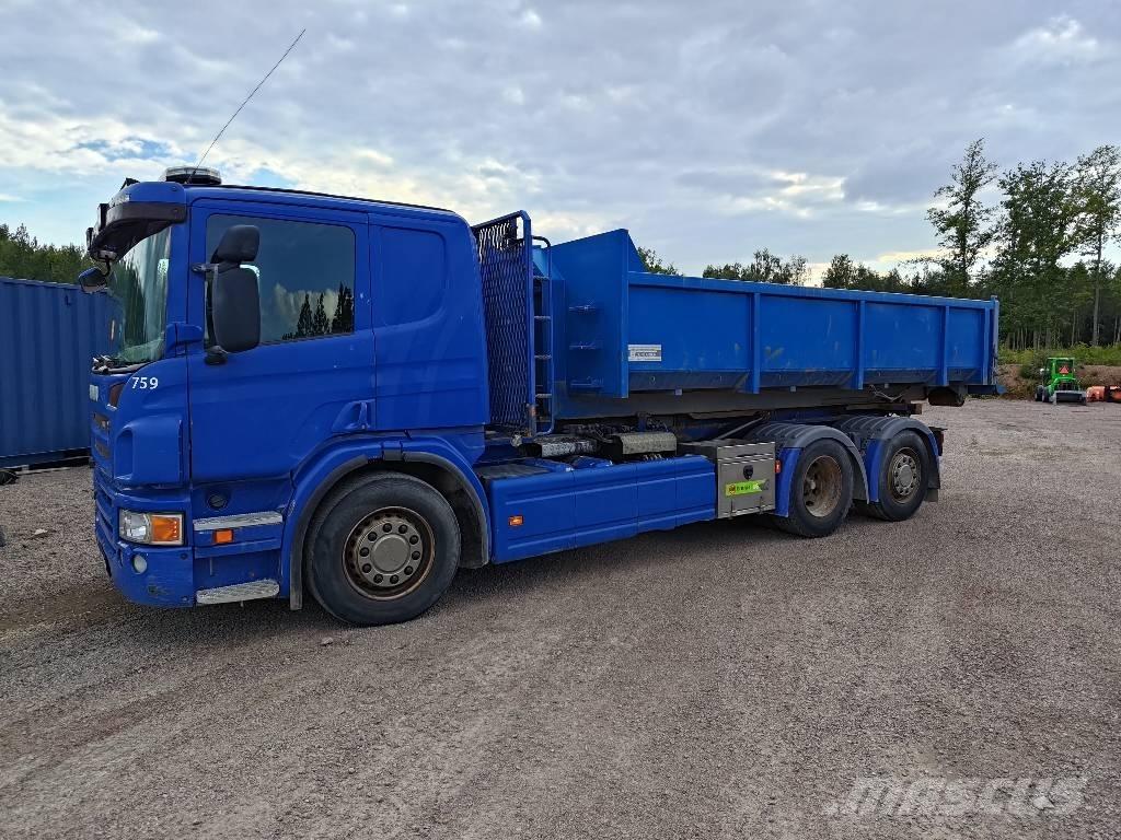 Scania P 400 Sunkvežimiai su keliamuoju kabliu