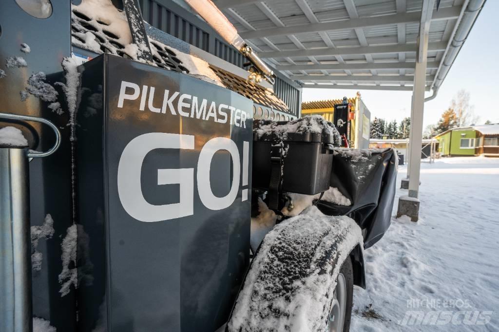 Pilkemaster GO! Medžių skaldymo, pjovimo ir lupimo įrengimai